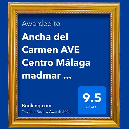 شقة Ancha Del Carmen Ave Centro Malaga Madmar Lujo New Zambrano المظهر الخارجي الصورة